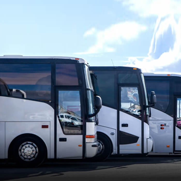 Buses in Abu Dhabi and Dubai