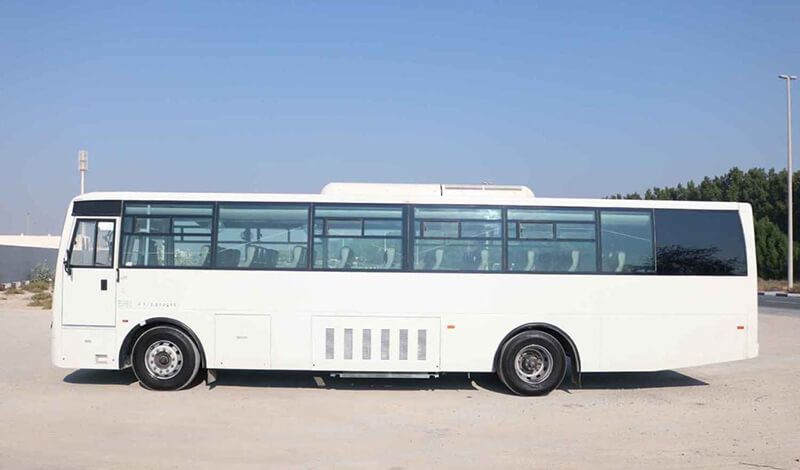Labor Buses in Abu Dhabi and Dubai